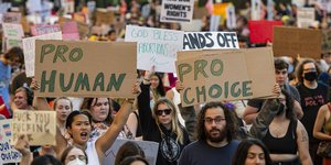 Διαδήλωση υπέρ του δικαιώματος στην άμβλωση