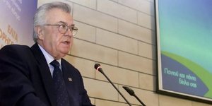 Ο πρώην υπουργός Θανάσης Δημητρακόπουλος