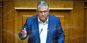 Ο γγ του ΚΚΕ Δημήτρης Κουτσούμπας