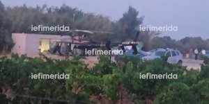 Δυστύχημα με ελικόπτερο -Το ελικοδρόμιο στα Σπάτα