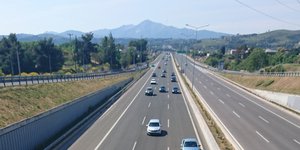 Κυκλοφοριακές ρυθμίσεις στην εθνική οδό Αθηνών-Λαμίας