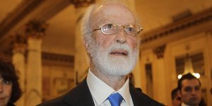 Ο εμβληματικός δημοσιογράφος Εουτζένιο Σκάλφαρι/Φωτογραφία: AP