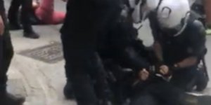 Η προσαγωγή ενός ατόμου στην πλατεία των Εξαρχείων