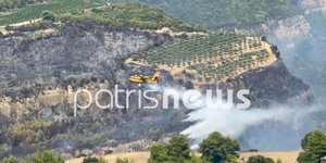 Αναζωπυρώσεις στη φωτιά της Ηλείας