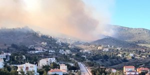 Μεγάλη φωτιά απειλεί το Ντράφι