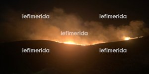 Φωτιά στην Πεντέλη, στην περιοχή Διώνη