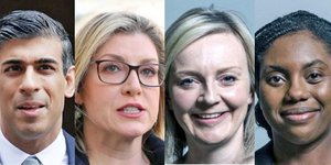 Ρίσι Σούνακ, Πένυ Μόρναντ, Λιζ Τρας και Κέμι Μπέιντενοκ διεκδικούν τη διαδοχή του Τζόνσον 