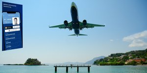 απογείωση κέρκυρα