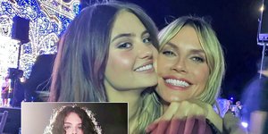 Η Χάιντι Κλουμ με την κόρη της Λένι/Φωτογραφία: Instagram/heidiklum