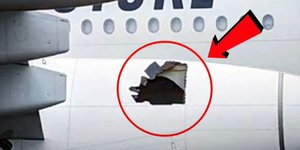 Τρομακτικό: Ταξίδευαν 14 ώρες με μια μεγάλη τρύπα στην άτρακτο του αεροσκάφους [βίντεο]