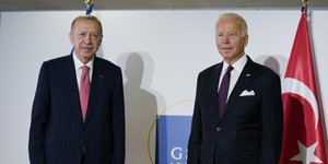 Τζο Μπάιντεν και Ρετζέπ Ταγίπ Ερντογάν