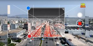 Drone καταγράφει τον καύσωνα 