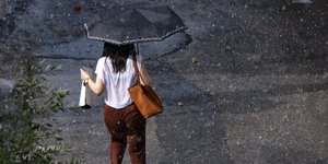 καιρός Καταιγίδα στην Αθήνα