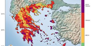 καιρός, χάρτης meteo