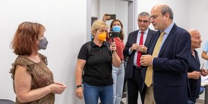Ο Κωστής Χατζηδάκης στα εγκαίνια των νέων σύγχρονων εγκαταστάσεων του ΚΕΠΑ στη Θεσσαλονίκη