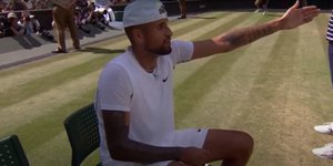 Έξαλλος με θεατή ο Νικ Κύργιος