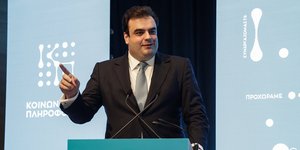 Ο Κυριάκος Πιερρακάκης στην 26η συζήτηση Στρογγυλής Τραπέζης του Economist