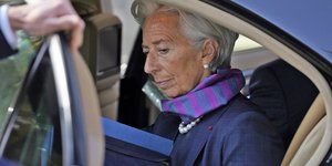 H επικεφαλής της ΕΚΤ, Κριστίν Λαγκάρντ