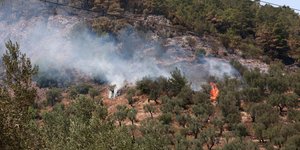 Μεγάλη φωτιά στη Λέσβο