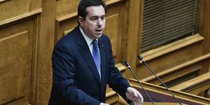 O υπουργός Μετανάστευσης και Ασύλου Νότης Μηταράκης