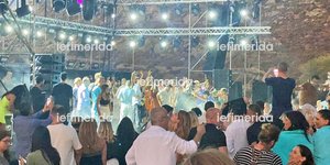 Ελληνοαραβικό πάρτι στο Nammos στη Μύκονο