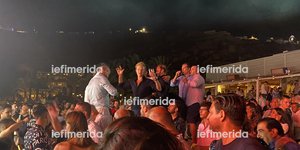 Ο Νico Rosberg, πρώην πιλότος της Formula 1, διασκέδασε χθες στο Nammos, στο πάρτι με τον Αντώνη Ρέμο