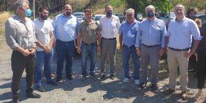 Κλιμάκιο της ΝΔ στην Εύβοια