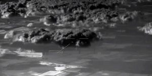 Η εικόνα που δημοσίευσε το ρωσικό υπουργείο Άμυνας για το χτύπημα