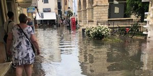 Κακοκαιρία και στο Ρέθυμνο
