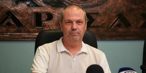 Ο πρόεδρος της ΚΑΕ Λάρισας, Θοδωρής Ριζούλης