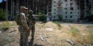 Ρωσία Ουκρανία αμυντικές θέσεις