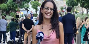 Η δημοσιογράφος Χρύσα Ρουμελιώτη 