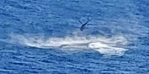 Η στιγμή της πτώσης του ελικοπτέρου στη Σάμο