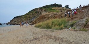 Σκιάθος παραλία beach bar αρχαιολογικός χώρος