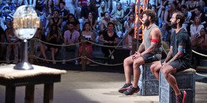 Στάθης Σχίζας και Άρης Σοϊλέδης στον τελικό του Survivor 2022