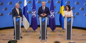 Γενς Στόλτενμπεργκ ΝΑΤΟ ΥΠΕΞ Φινλανδία Σουηδία