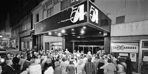 Η είσοδος του θρυλικού Studio 54