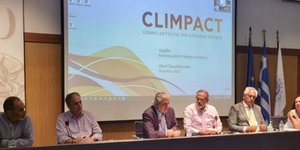 O Χρήστος Στυλιανίδης σε εκδήλωση του Εθνικού Δικτύου για την Κλιματική Αλλαγή - CLIMPACT