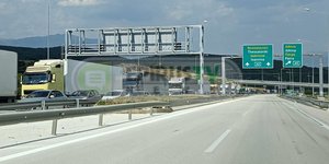 Τροχαίο ατύχημα σε σήραγγα της Εγνατίας