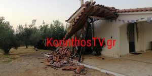 Η οδηγός μεταφέρθηκε τραυματισμένη στο νοσοκομείο