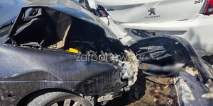 Το ΙΧ που προκάλεσε το τροχαίο