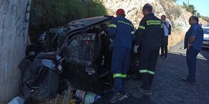 Τροχαίο δυστύχημα στον ΒΟΑΚ