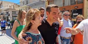 Περιοδεία του Αλέξη Τσίπρα στην Άμφισσα