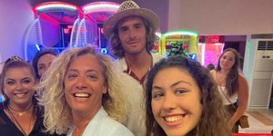 Ο Στέφανος Τσιτσιπάς στη Ζάκυνθο