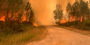Πυρκαγιά στη νότια Γαλλία εν μέσω ακραίου καύσωνα