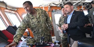 Ο Νίκος Χαρδαλιάς στην άσκηση Poseidons Rage στα Χανιά