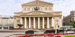 Το θέατρο Μπολσόι στη Μόσχα