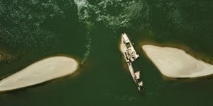 Στον Δούναβη, λόγω της ξηρασίας, αναδύθηκαν κουφάρια πλοίων του Β΄Παγκοσμίου Πολέμου