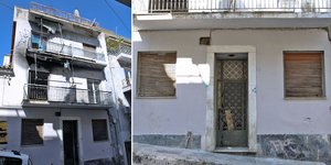 Το σπίτι που εκκενώθηκε στα Εξάρχεια