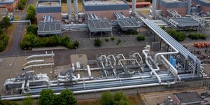 Χώρος αποθήκευσης φυσικού αερίου στο Άιτερφελντ της κεντρικής Γερμανίας